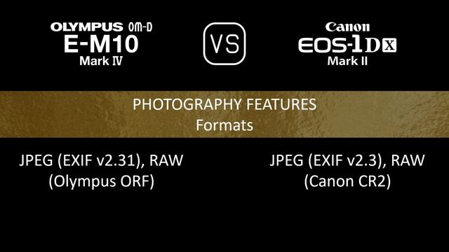 Olympus OM-D E-M10 Mark IV vs. Canon EOS-1D X Mark II: A Comparison of Specifications смотреть онлайн