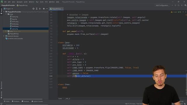 Como Criar Jogos no Python [Projeto Flappy Bird - Aula 2 de 4] смотреть онлайн