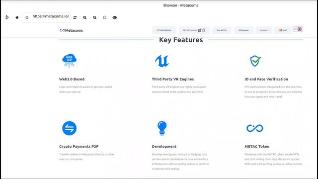 Metacoms Metacoms opens up Metaverse for all app creators to make any kind of 3D or VR experience.. смотреть онлайн
