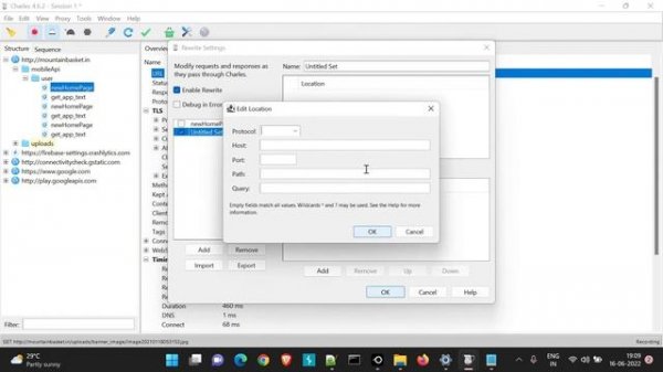 Charles Proxy | Rewrite module in detail | Demo of Rewrite in mobile Application