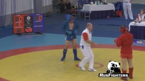 Все бои Александра Шлеменко на чемпионате МВД по боевому САМБО