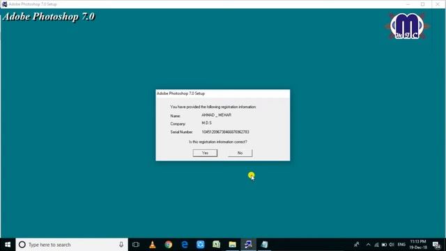 How To Adobe PhotoShop 7.0 Install & Register Class No1 {Urdu} 2018 смотреть онлайн