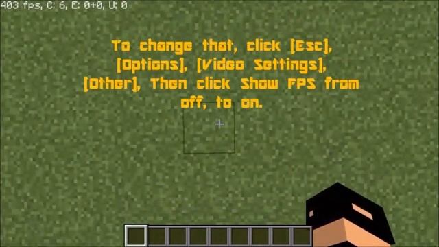 How to show your FPS in Minecraft with Optifine (& w/out F3 lag.) смотреть онлайн