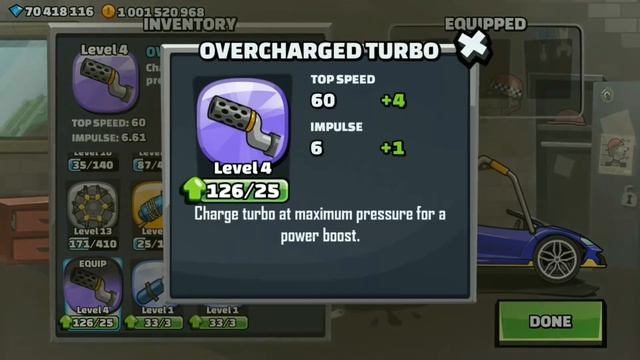 Hill Climb Racing 2 - Lamborghini Max all Tuning Parts смотреть онлайн