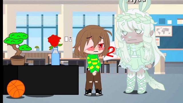 meme||наконец-то мама даст мне поесть!||gacha club||Chara||Undertale|| смотреть онлайн