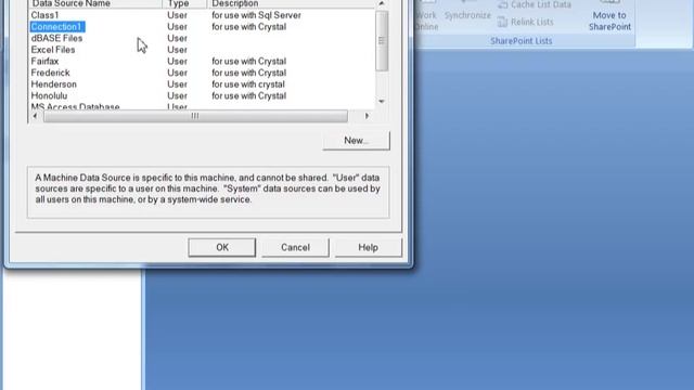 Access importing from SQL server ODBC - Access 2003, Access 2010, Access 2013 Access 2016 tutorial смотреть онлайн