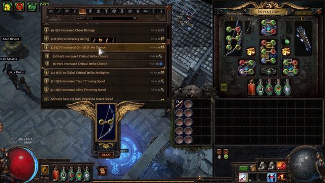Poe 3.23 Affliction - How to craft Elemental Bow смотреть онлайн