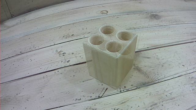 Подставка для ручек, ТОП 1 по простоте изготовления. смотреть онлайн