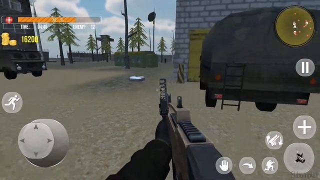 Military Commando Shooter 3D (by Apex Game Studio) Gameplay смотреть онлайн