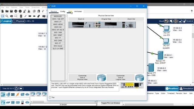 Cisco Packet Tracer - Урок №6 "Настройка pool (диапазона ip-адресов) на DHCP сервере для VLAN" смотреть онлайн