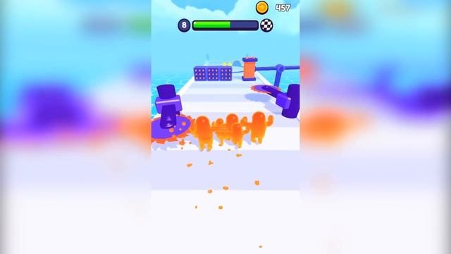 ЭВОЛЮЦИЯ АРМИИ СЛАЙМОВ, МАКСИМАЛЬНЫЙ УРОВЕНЬ! | Join Blob Clash 3D смотреть онлайн
