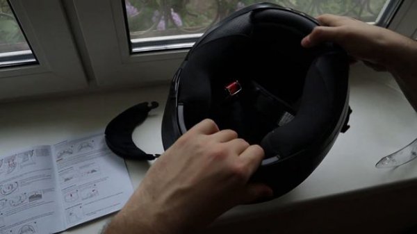 HJC i70 Helmet Disassembly + Manual