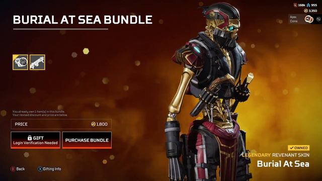 Legendary Bundle for Revenant (Burial At Sea), S15 Store Update. [Apex Legends - Highlight - Jan.23 смотреть онлайн