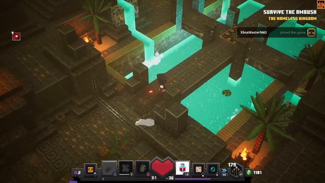 Minecraft dungeons смотреть онлайн