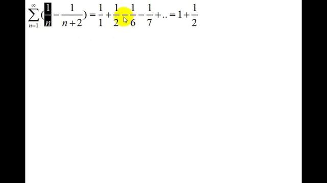 Числовые ряды | проверка сходимости по определению | 2 смотреть онлайн
