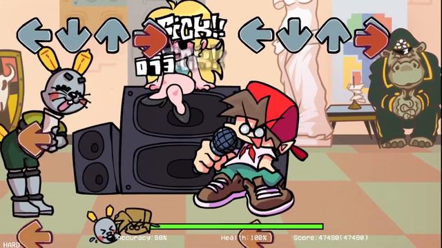 Friday Night Funkin "Soviet Cartoons" Full Week смотреть онлайн