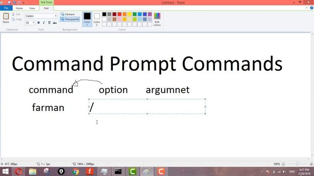 CMD command Prompt tutorial 2 - Syntax смотреть онлайн