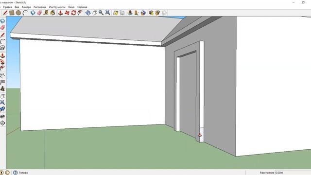 6 класс Модель дома в Google SketchUp смотреть онлайн