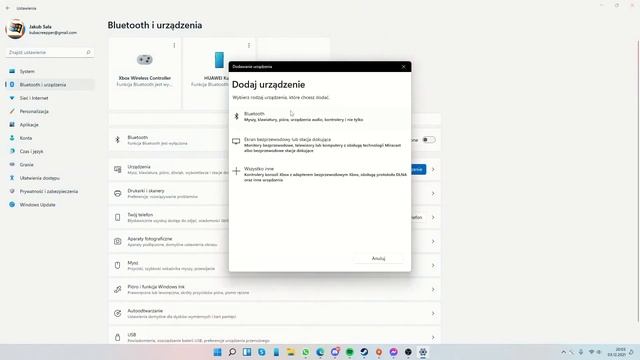 WINDOWS 11 - JAK DODAĆ URZĄDZENIE BLUETOOTH смотреть онлайн