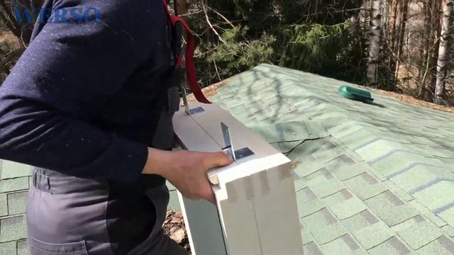 Замена протекающих алюминиевых окон на мансардные окна WERSO смотреть онлайн