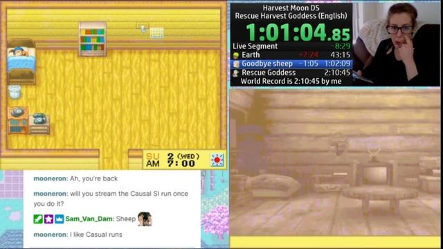 [OBSOLETE] Harvest Moon DS Rescue Harvest Goddess Speedrun in 2:01:23 смотреть онлайн