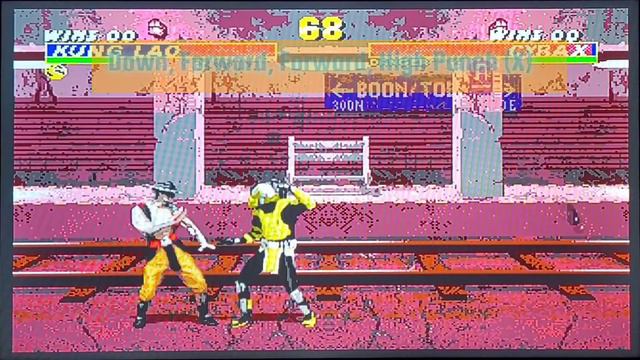 Kung Lao's Babality Cheat Code - Mortal Kombat 3 - Sega Genesis смотреть онлайн
