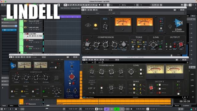 Is there any difference? Waves API 2500 vs UAD API 2500 vs Lindell SBC смотреть онлайн