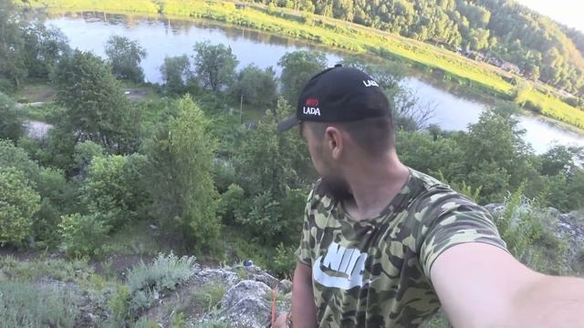 Преодолевая свои страхи. Боязнь высоты. Камень Ермак. Кунгур. смотреть онлайн
