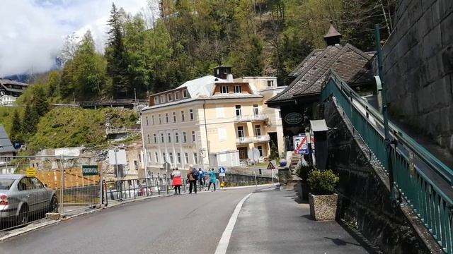 Бад Гастайн после карантина. Водопад, Реконструкция. смотреть онлайн