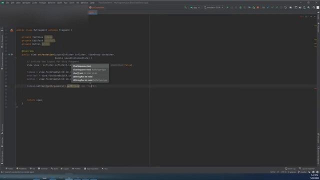 How to Pass Data Between Activity And Fragments | Android Studio Java смотреть онлайн