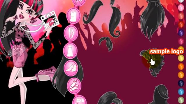 играем в игры монстр хай МУЗЫКАЛЬНЫЙ ФЕСТИВАЛЬ НАРЯЖАЕМ ДРАКЛАУРУ смотреть онлайн