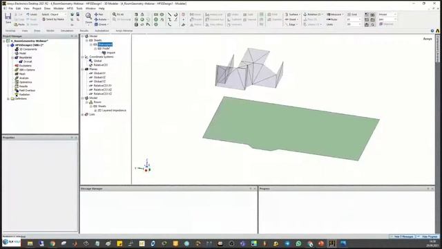 ANSYS HFSS Примеры применения метода анализа SBR+ смотреть онлайн