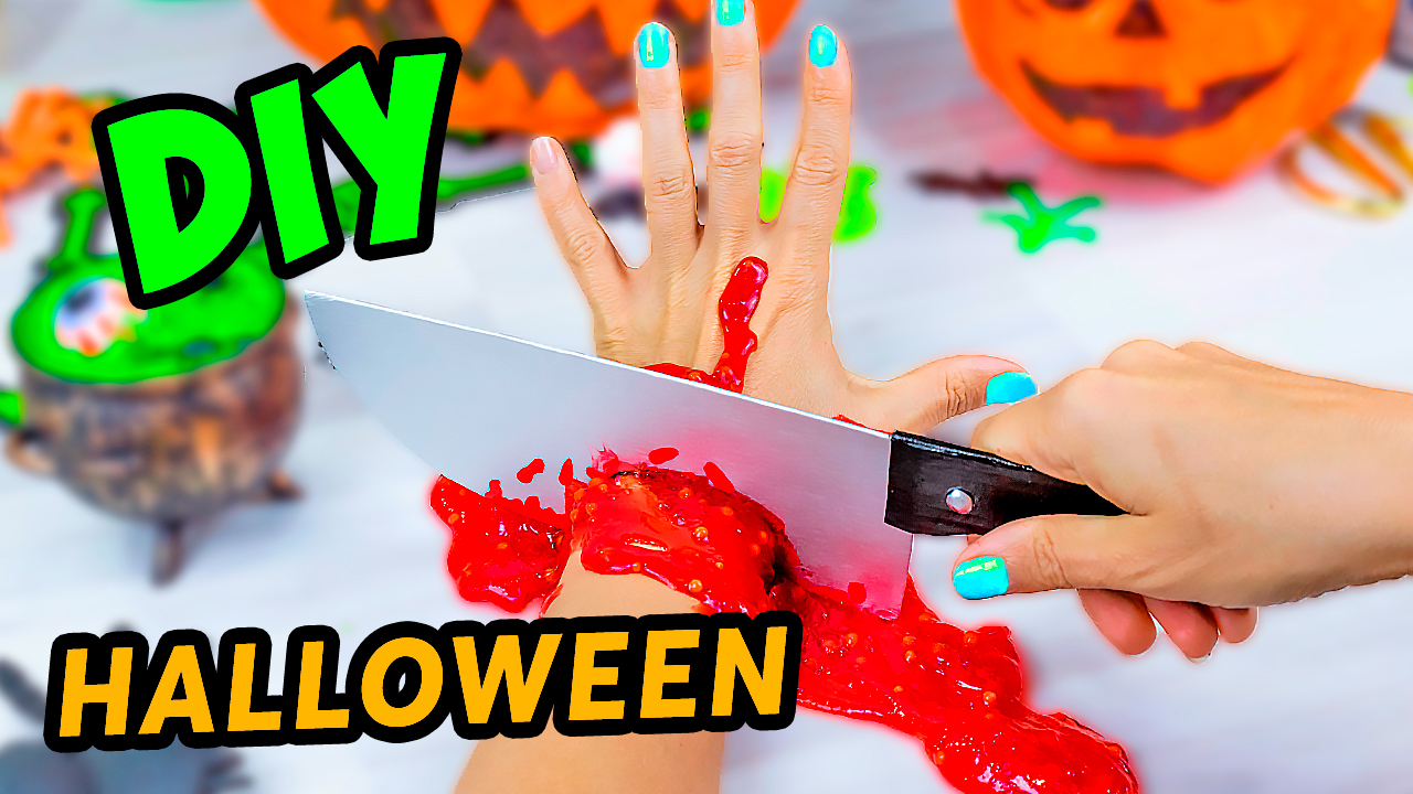 5 DIY Поделки на Хэллоуин своими руками 2021 Halloween необычные слаймы для Хэллоуина смотреть онлайн