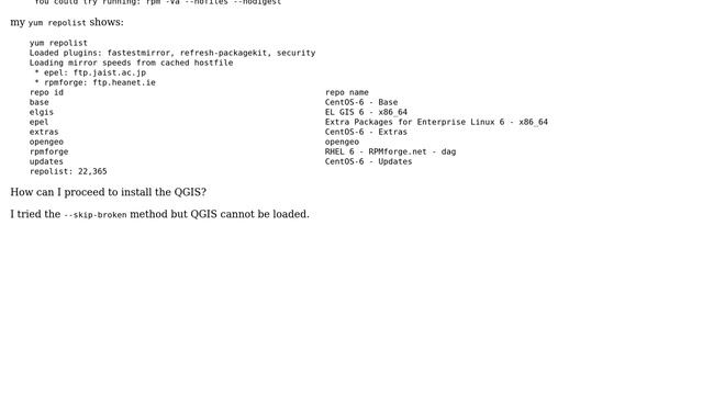 GIS: Yum Install QGIS on CentOS 6 (2 Solutions!!) смотреть онлайн