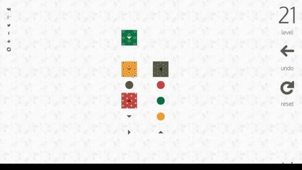 Game about squares lvl 21 Walkthrough