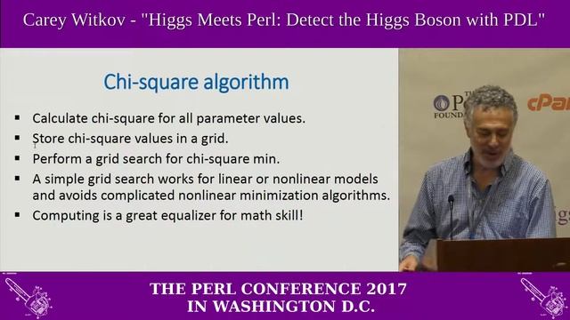 Carey Witkov - "Higgs meets Perl" смотреть онлайн