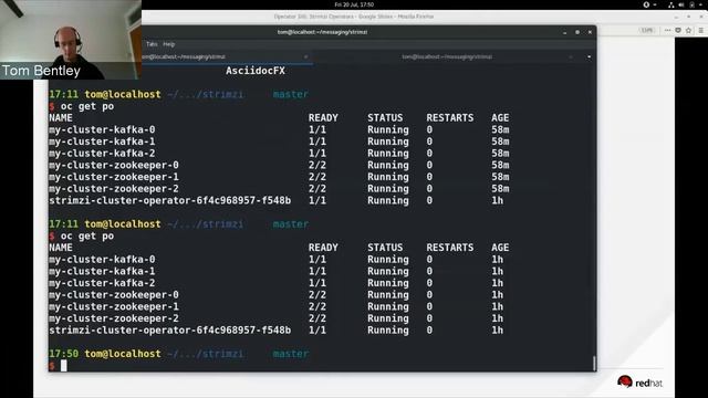Strimzi Operator with Tom Bentley - Operator Framework SIG Meeting July 2018 смотреть онлайн