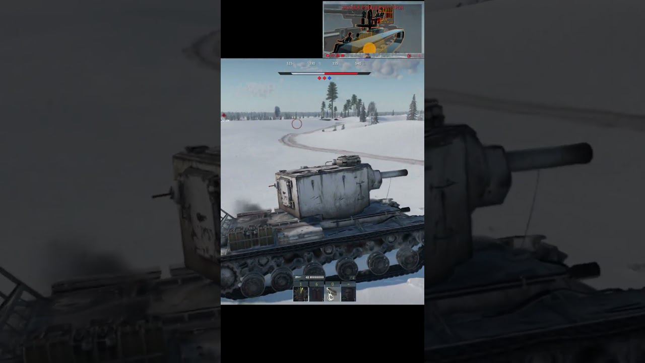 ПО ТИХОНЬКУ, НО НАКИДАТЬ МОЖНО, КВ-2 В war thunder смотреть онлайн
