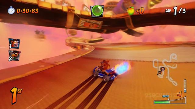 Crash Team Racing Nitro-Fueled - All Boss Races in Hard (No Damage / No Items) смотреть онлайн