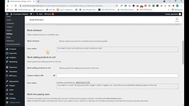 How to verify woocommerce email in WordPress | In Hindi смотреть онлайн