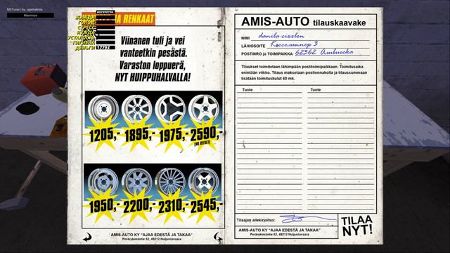 #4 | ПЕРВЫЙ ВЫЕЗД! Она едет... | Заказываем ТЮНИНГ | Тазы Валят My Summer Car смотреть онлайн