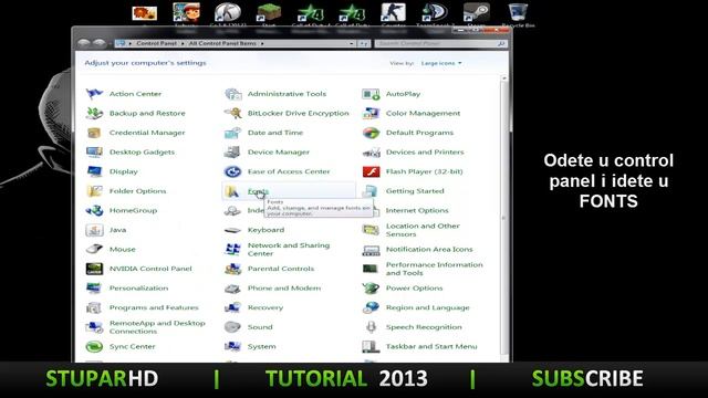 Kako ubaciti font za Photoshop - 2013 смотреть онлайн