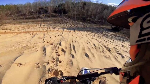 YCF SP3 190cc Daytona - Enduro Test / 190cc 4v Pitbike Endruo Riding смотреть онлайн