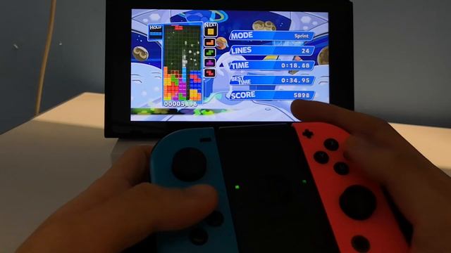 [Puyo Puyo Tetris] Liveplay Sprint (35.98s, Switch) смотреть онлайн