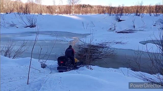 зимняя рыбалка на р.Антроп приток р.Кондома. смотреть онлайн