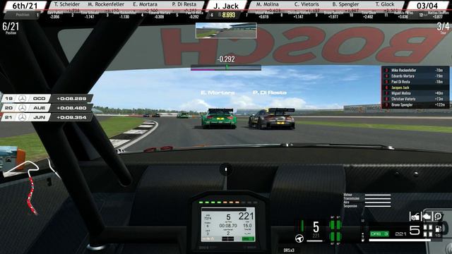 Raceroom 4K [Last to First] (Silverstone) (Mercedes AMG C63 DTM 2016) IA95% jack spike смотреть онлайн