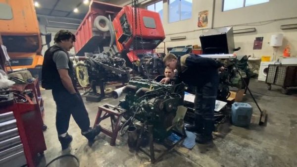 ЗАПУСКАЕМ МОТОР MAN D0826 1989 ГОДА ВЫПУСКА - ПОСЛЕ ПЕРВОГО КАПИТАЛЬНОГО РЕМОНТА / MOTORS TRUCK