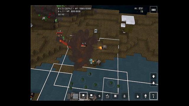 Block Fortress: War "Endless Mode" (iOS Review) смотреть онлайн