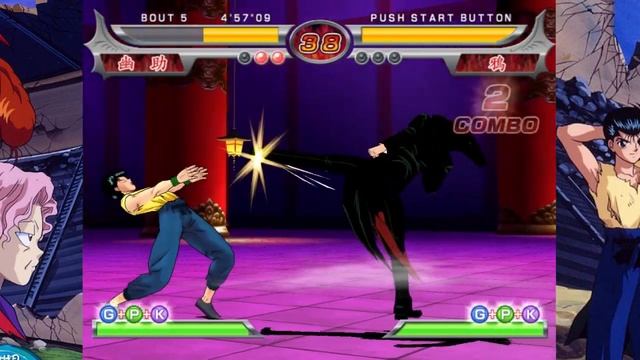 The Battle of Yu Yu Hakusho Shitou Ankoku Bujutsukai 120% - Longplay (PS2) | Canal Retrôlgia смотреть онлайн