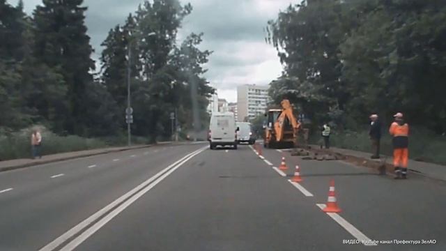 С 5 сентября участок Каштановой аллеи в Зеленограде станет односторонним смотреть онлайн
